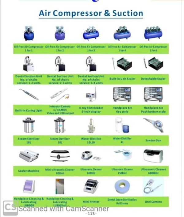 Air Compressor & Suction Machine